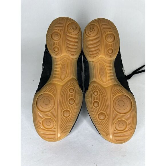 Asics Black Synthetic Lace Up Athletic Wrestling Shoes Women Sz 36EU/5M US - Picture 6 of 11